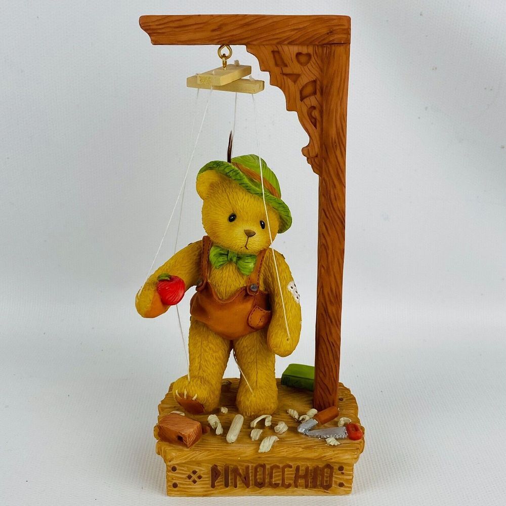 Cherished Teddies Pinocchio You've Got My Heart On A String Figurine 476463 1998